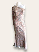 Jason Kieck silver sequence off the shoulder evening dress M (worth R4,500)